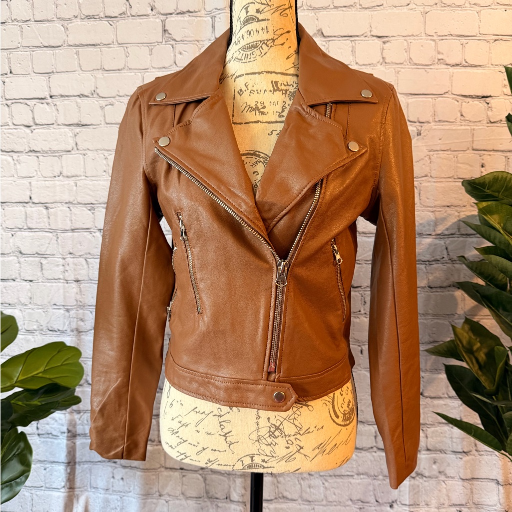 3bn Hit The Road Vegan Leather Jacket — image 3 of 5